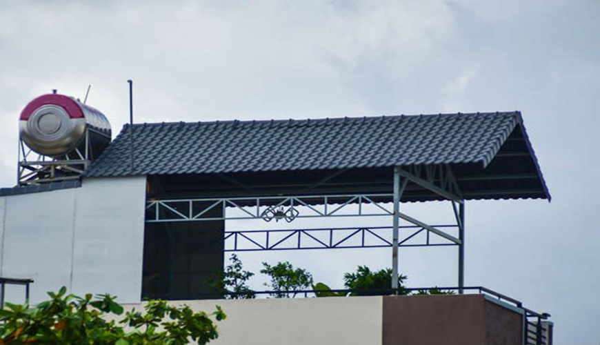 Mái ngói sang trọng, bền bỉ, mang nét đẹp truyền thống.