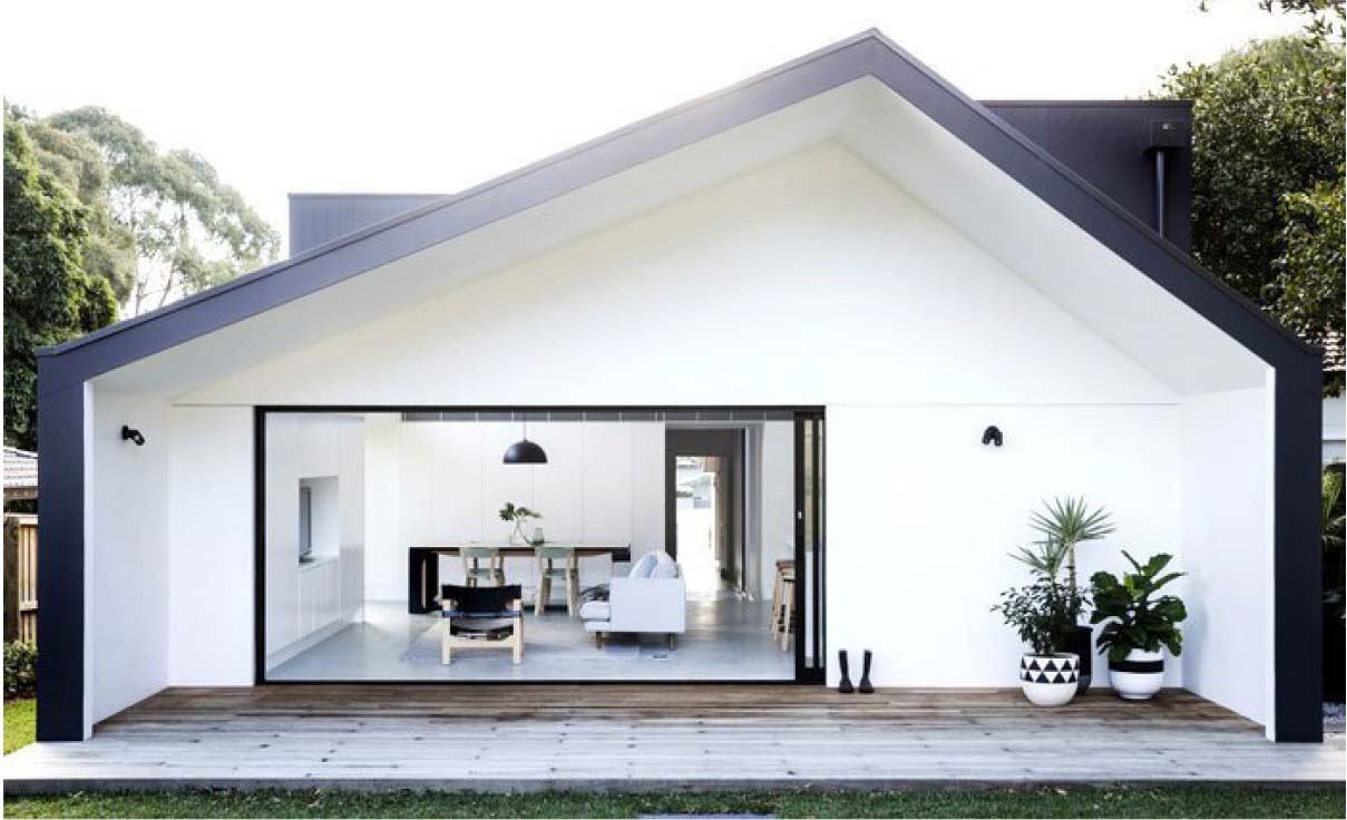 Nhà lắp ghép là kiểu nhà được lắp ráp từ cấu kiện sẵn, thi công nhanh, tiết kiệm chi phí.